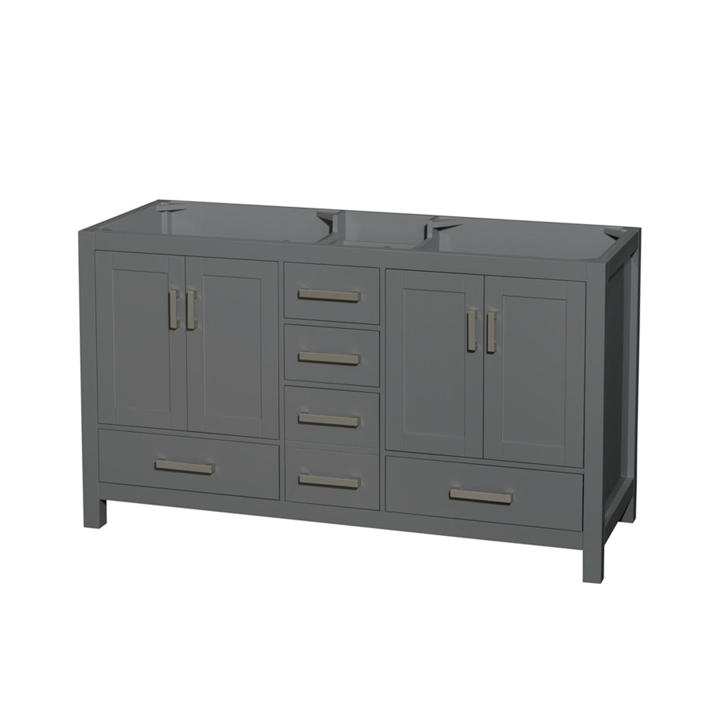 Sheffield Bathroom Vanity Cabinet 60 inch Double Sink