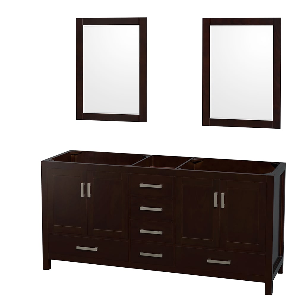 Sheffield Bathroom Vanity Cabinet 72 inch Double Sink