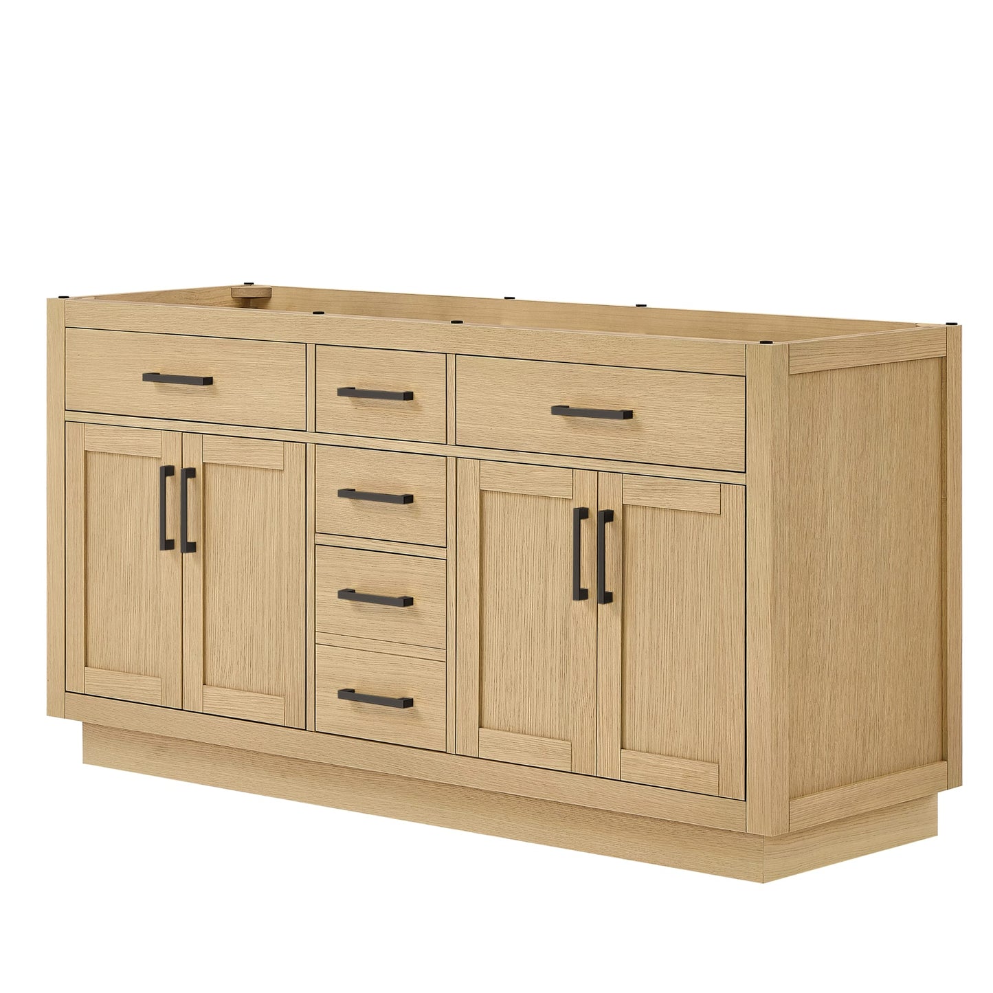 Beckett TK Bathroom Vanity Cabinet 66 inch Double Sink