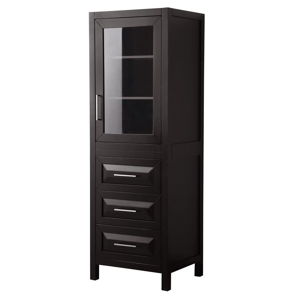 Daria Linen Tower - Dark Espresso WC-2525-LT-DES