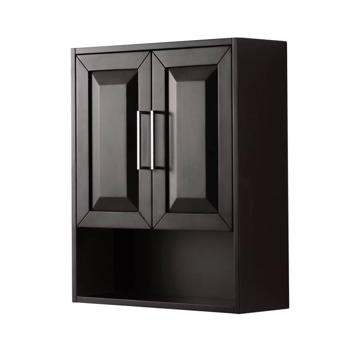 Daria Over-Toilet Wall Cabinet - Dark Espresso WC-2525-WC-DES