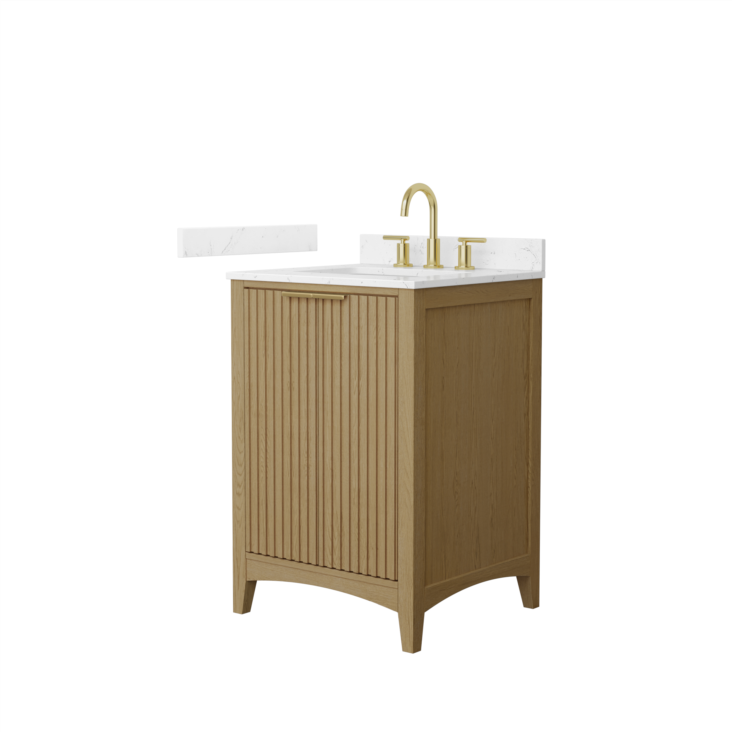 Palmilla 24" Single Vanity - Natural Oak WC-9191-24-SGL-VAN-NAO