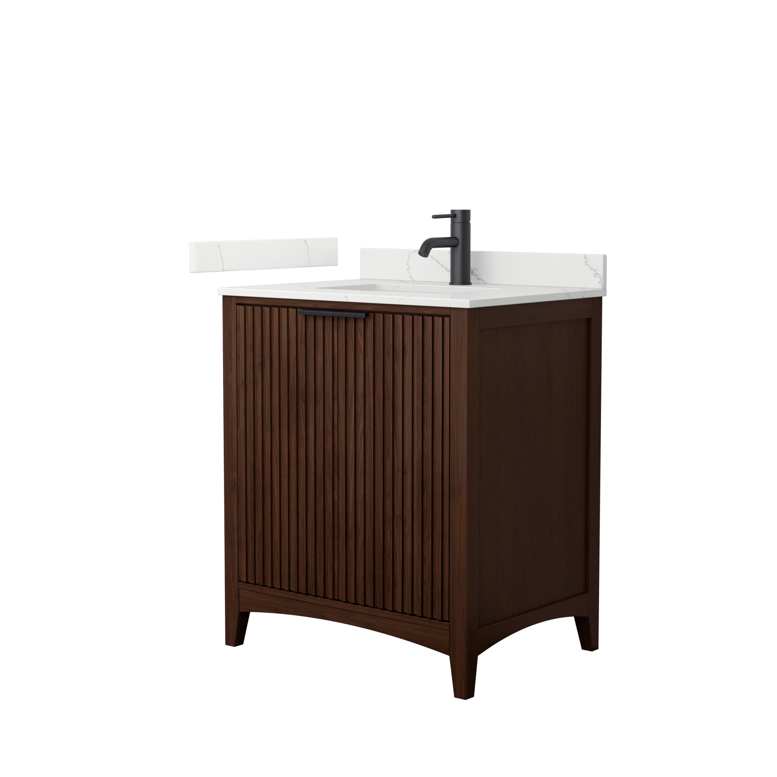 Palmilla 30" Single Vanity - Dark Walnut WC-9191-30-SGL-VAN-DWT