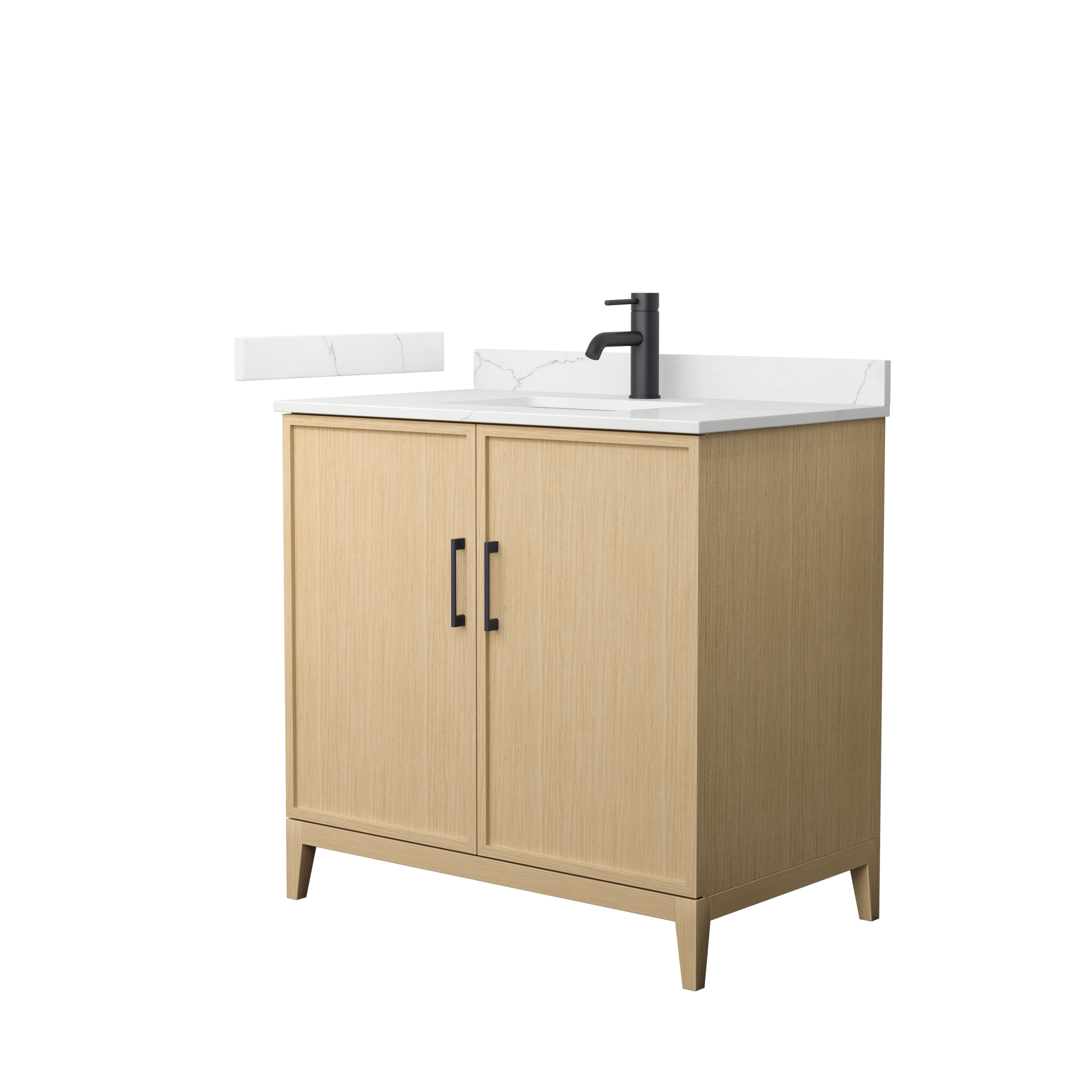 Elan 36" Single Bathroom Vanity by Wyndham Collection - White Oak WC-7171-36-SGL-VAN-WHO