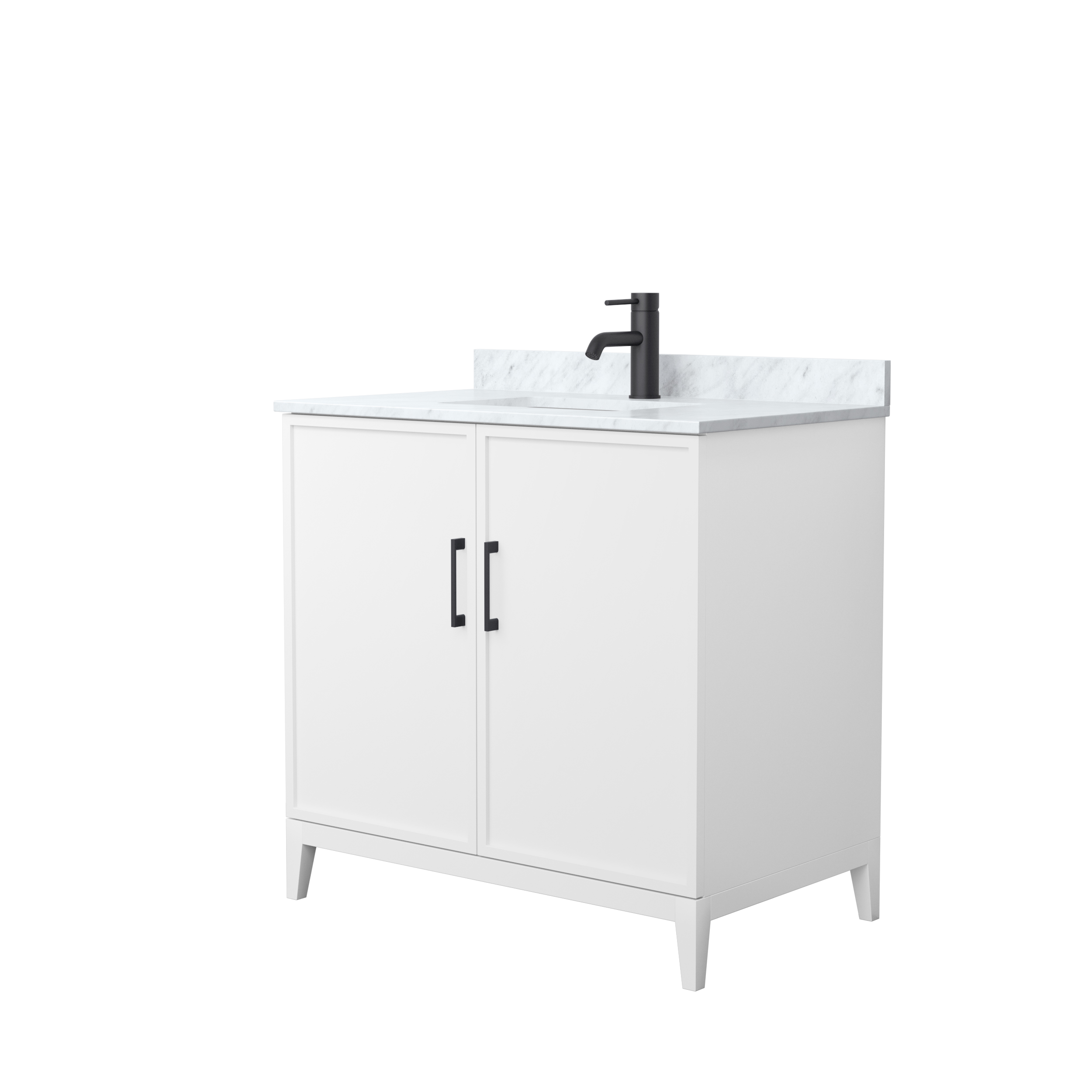 Elan 36" Single Bathroom Vanity by Wyndham Collection - White WC-7171-36-SGL-VAN-WHT