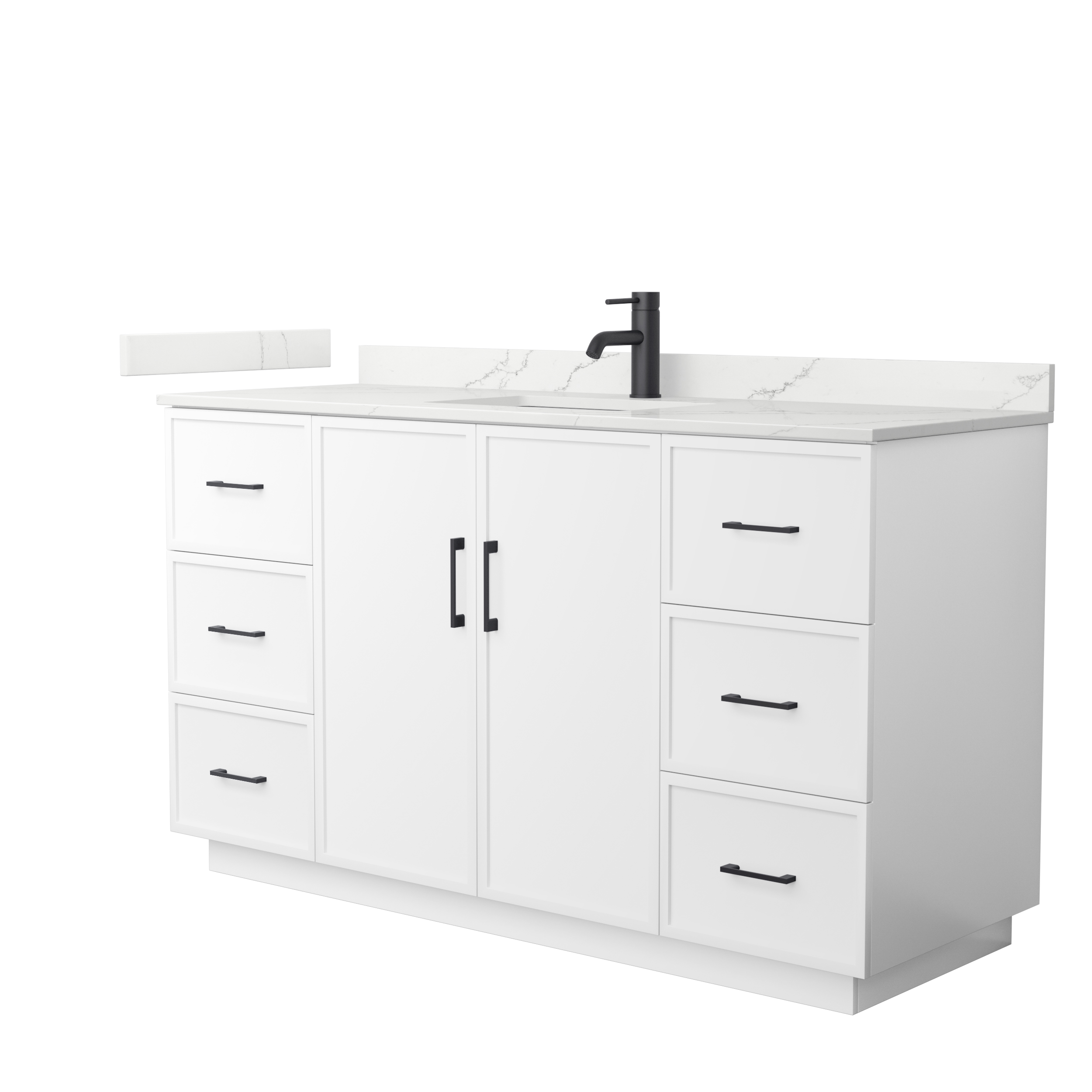 Elan 60" Single Bathroom Vanity by Wyndham Collection - White