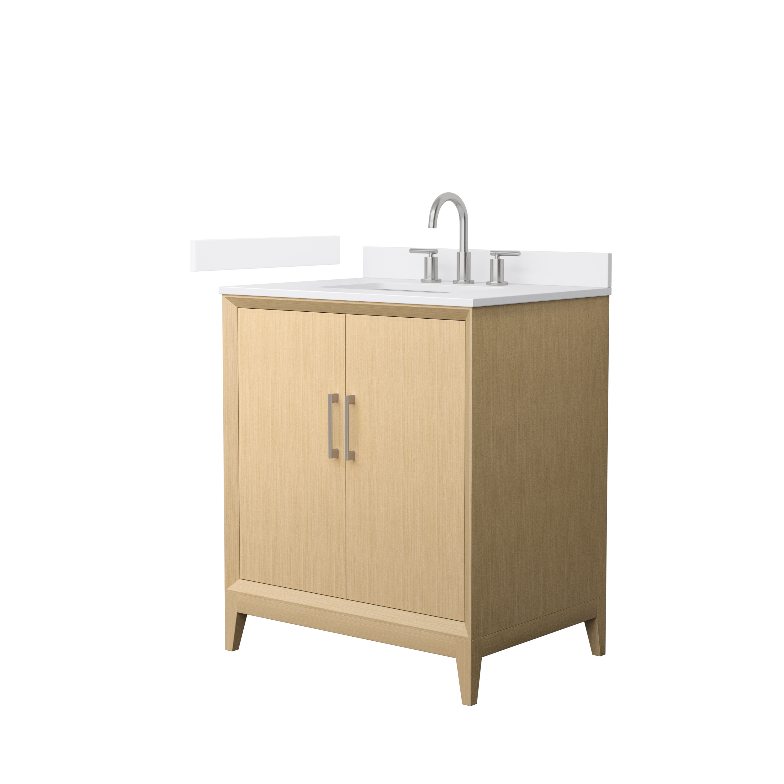 Janna 30" Single Bathroom Vanity - White Oak WC-7575-30-SGL-VAN-WHO