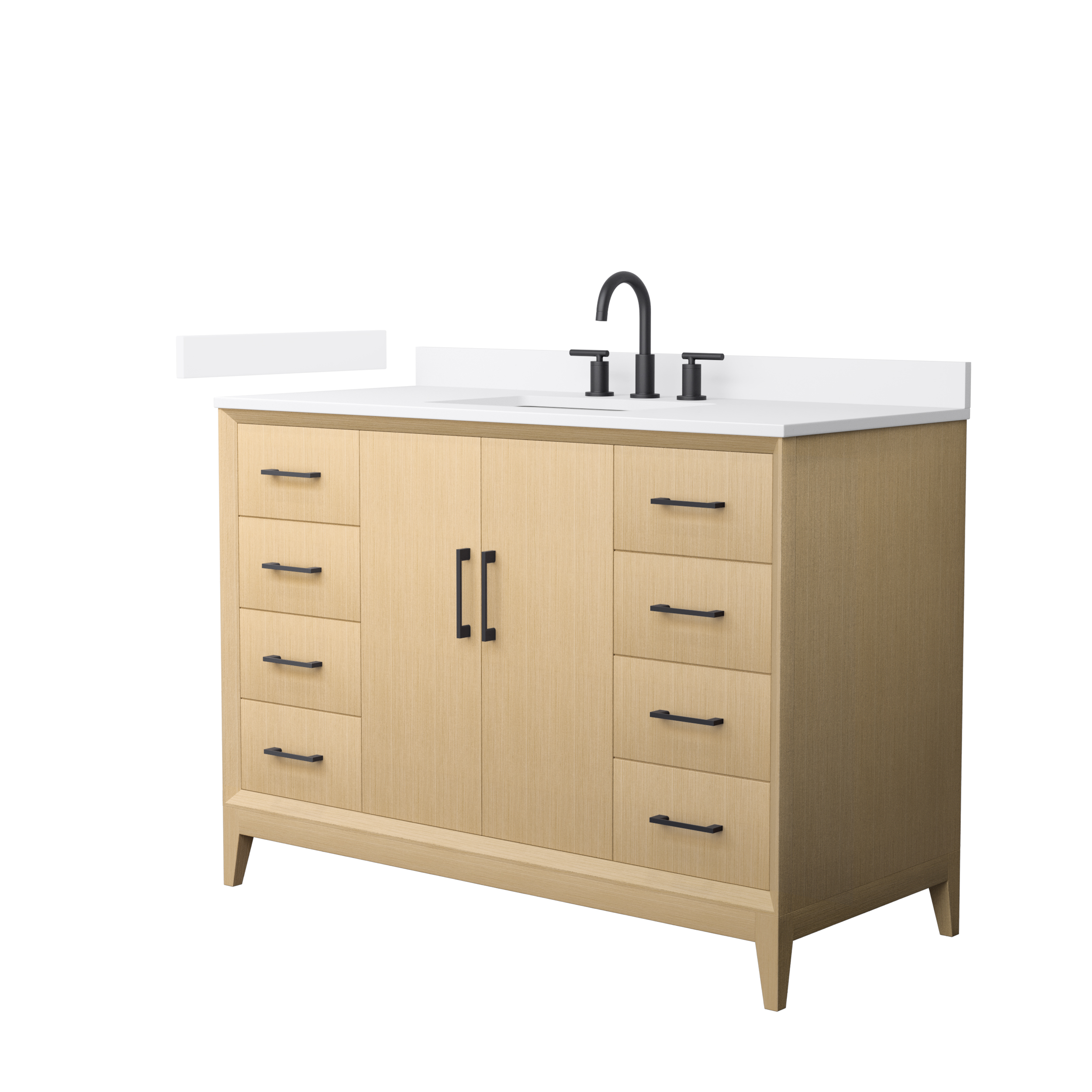Janna 48" Single Bathroom Vanity - White Oak WC-7575-48-SGL-VAN-WHO