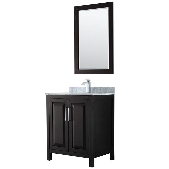 Daria 30" Single Bathroom Vanity by Wyndham Collection - Dark Espresso WC-2525-30-SGL-VAN-DES
