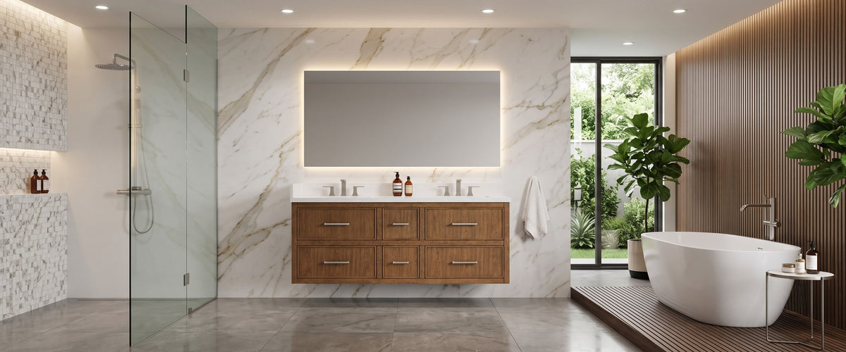 Isola Wall Mounted Vanity Collection