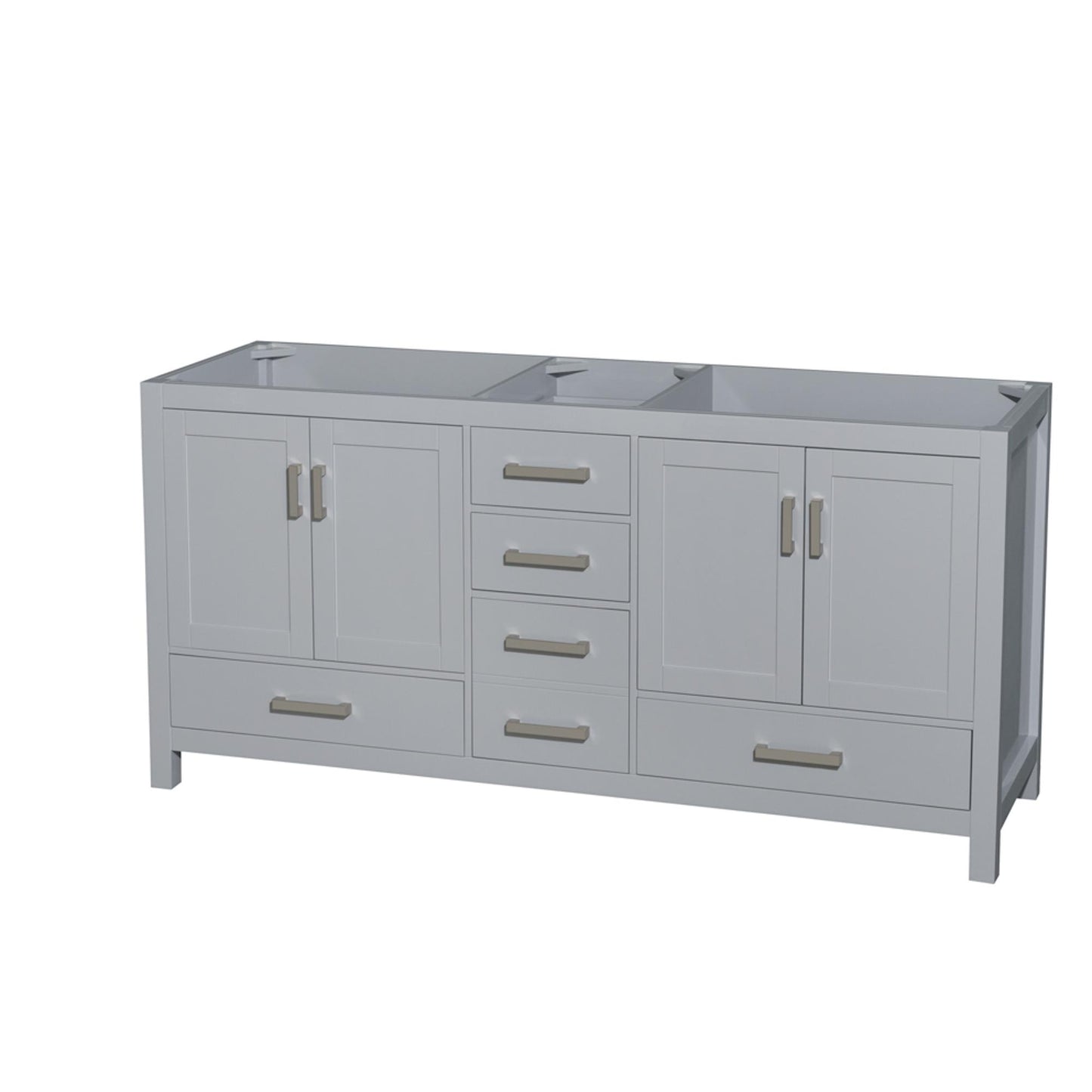 Sheffield Bathroom Vanity Cabinet 72 inch Double Sink