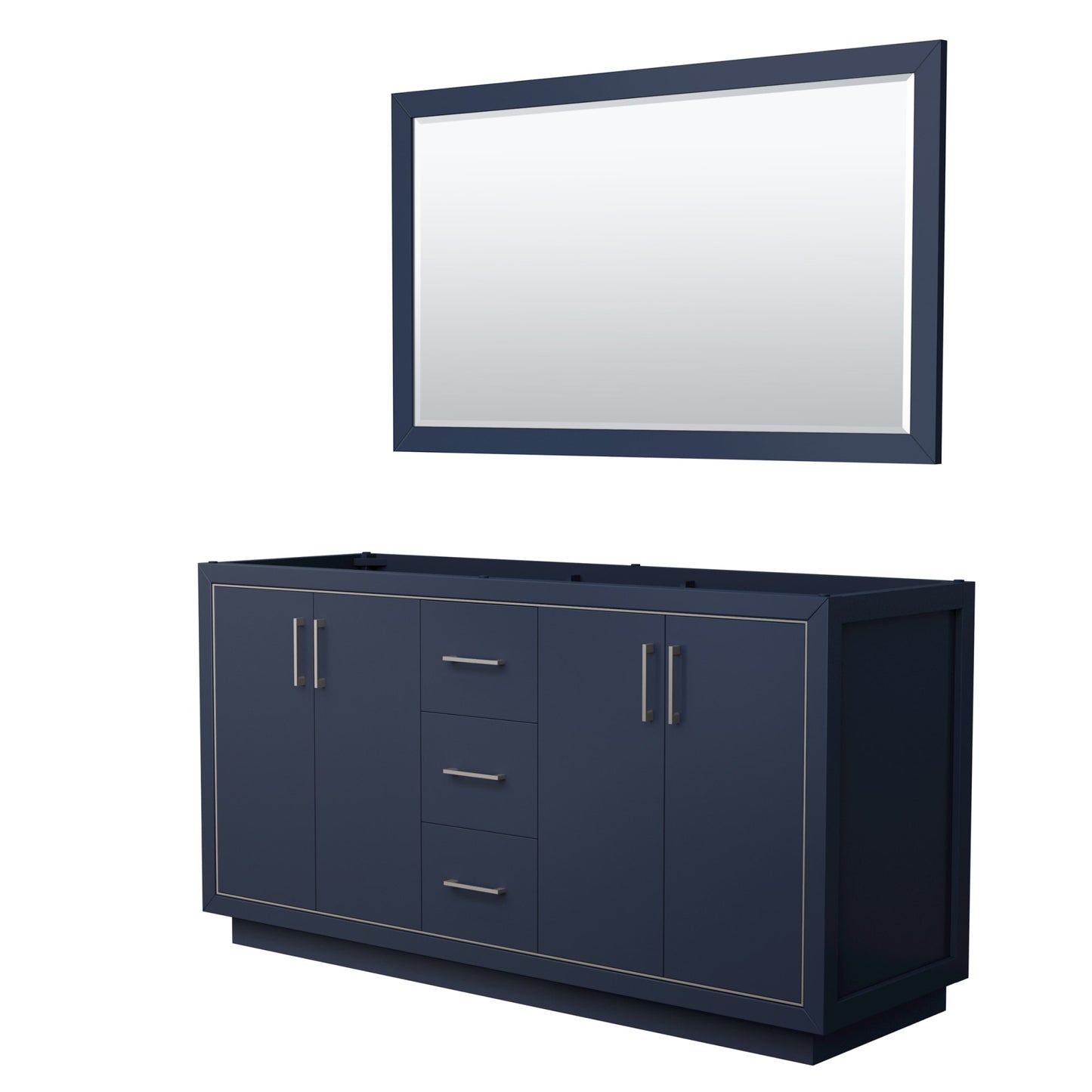 Icon Bathroom Vanity Cabinet 66 inch Double Sink