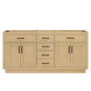 Custom image for Rift Oak with Matte Black Trim / No Mirror
