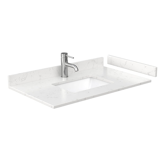 Countertop with Undermount Sink 36 inch Single hole