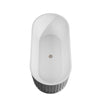 Custom image for White with Brushed Nickel Trim / 67