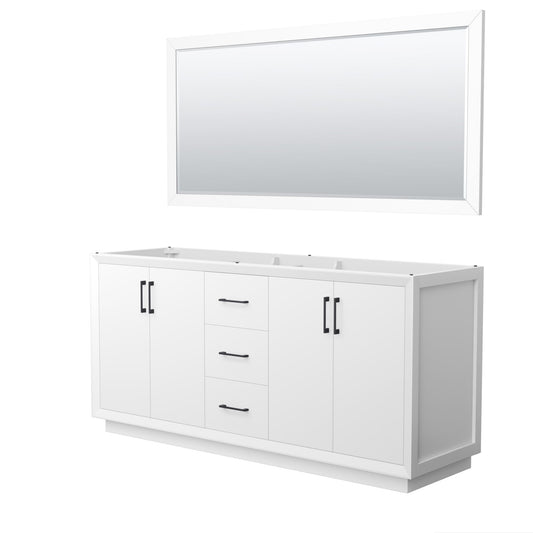 Strada Bathroom Vanity Cabinet 72 inch Double Sink