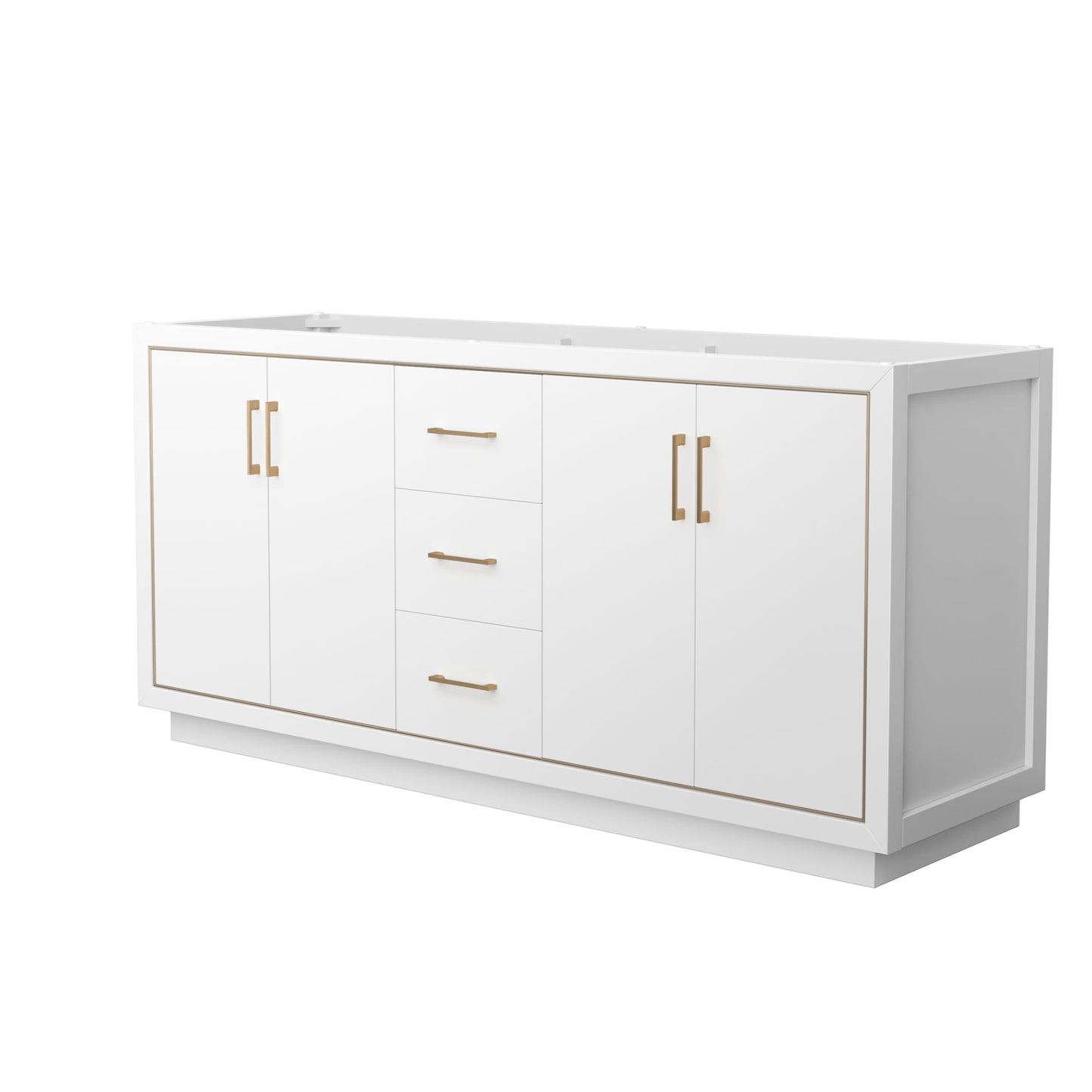 Icon Bathroom Vanity Cabinet 72 inch Double Sink