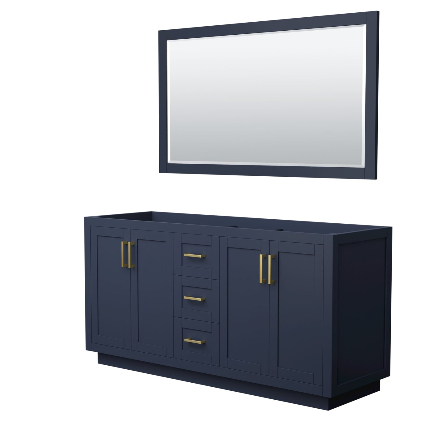 Miranda Bathroom Vanity Cabinet 66 inch Double Sink