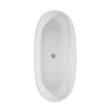 Custom image for White with Brushed Nickel Trim / 67