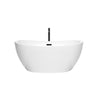 Custom image for White with Matte Black Trim / 55