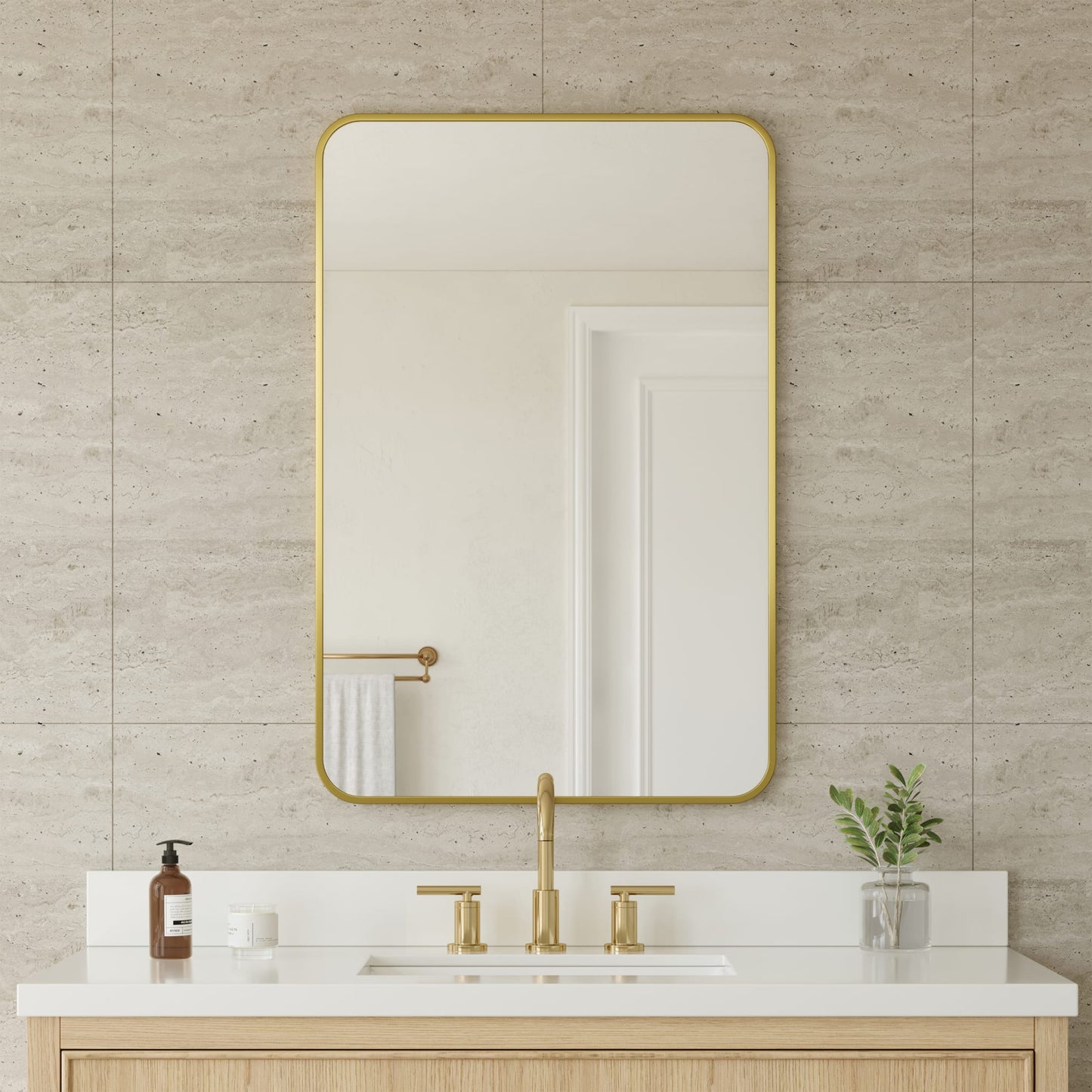 Hudson Bathroom Mirror 24 inch