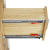 Custom image for Rift Oak with Brushed Nickel Trim / Carrara Cultured Marble / No Mirror