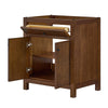Custom image for Dark Walnut with Matte Black Trim / No Mirror