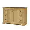 Custom image for Honey Oak with Matte Black Trim / No Mirror