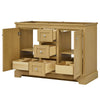 Custom image for Honey Oak with Polished Chrome Trim / No Mirror
