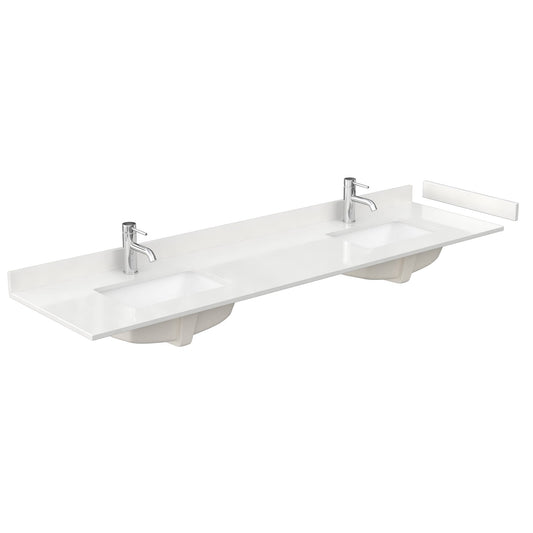 Countertop with Undermount Sink 80 inch Single hole