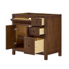 Custom image for Dark Walnut with Matte Black Trim / No Mirror