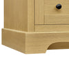Custom image for Honey Oak with Polished Chrome Trim / Carrara Cultured Marble / No Mirror