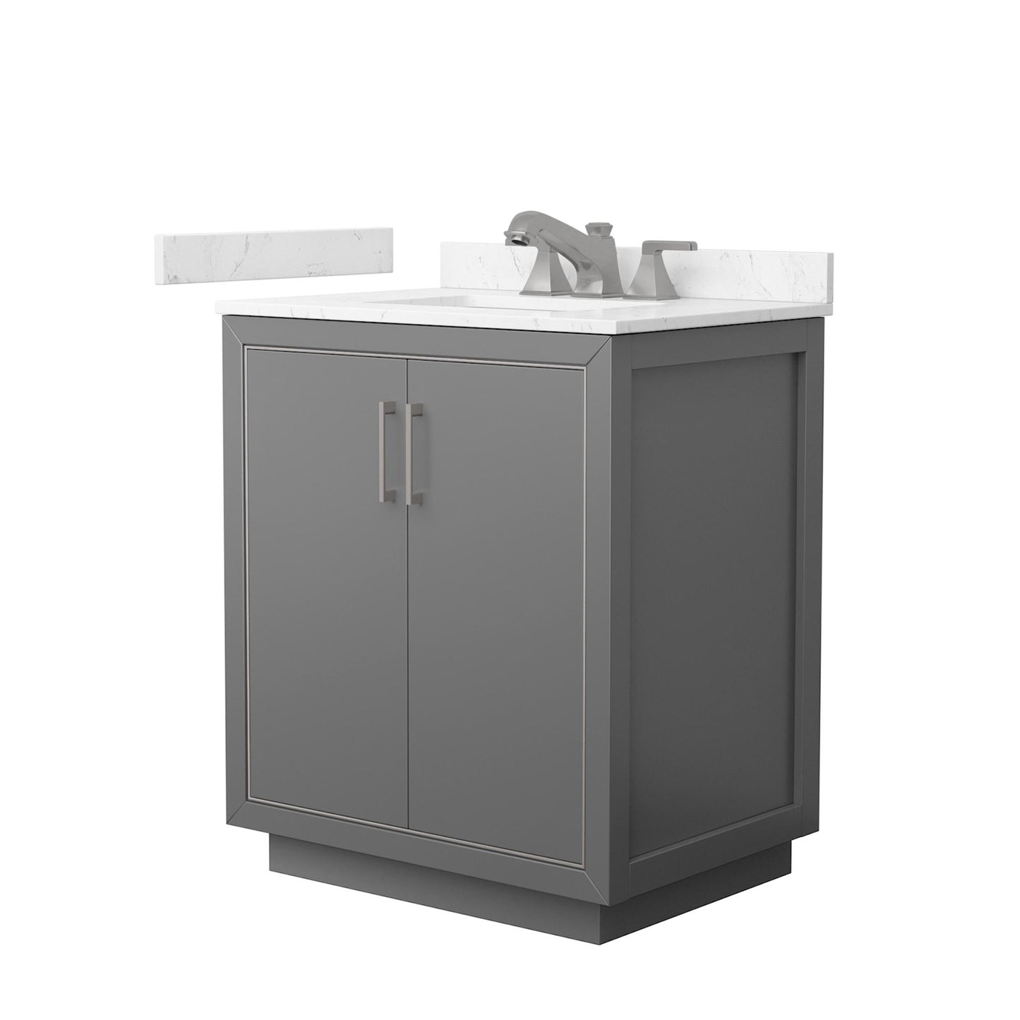 Icon Bathroom Vanity with Countertop 30 inch Single Sink 3-hole Faucet Setup