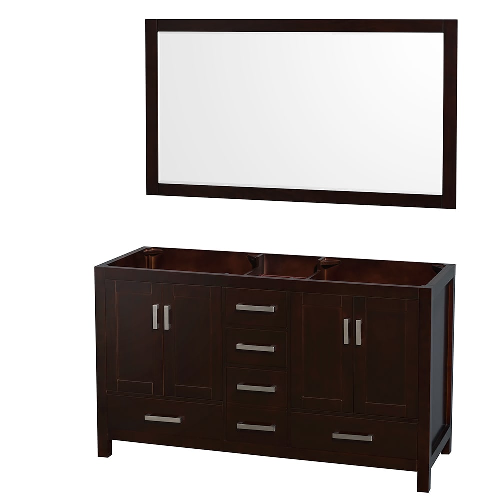 Sheffield Bathroom Vanity Cabinet 60 inch Double Sink