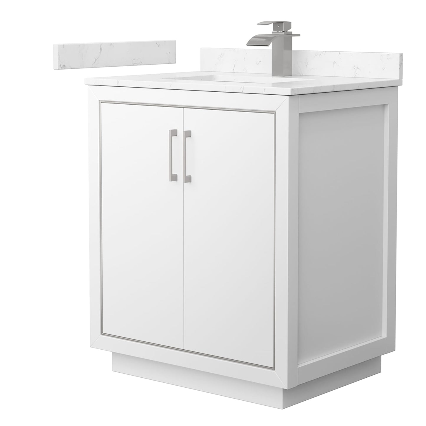 Icon Bathroom Vanity with Countertop 30 inch Single Sink Single hole Faucet Setup