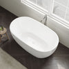 Custom image for White with Shiny White Trim and Polished Chrome Faucet