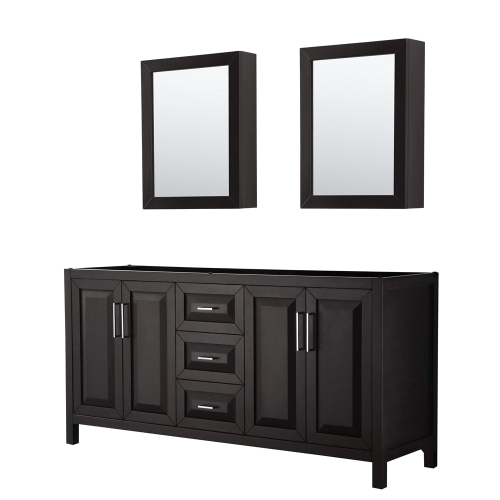 Daria Bathroom Vanity Cabinet 72 inch Double Sink