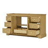 Custom image for Honey Oak with Brushed Gold Trim / No Mirror