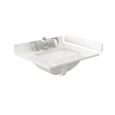 Countertop with Undermount Sink 24 inch 3-hole