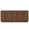 Custom image for Dark Oak with Brushed Nickel Trim / No Mirror