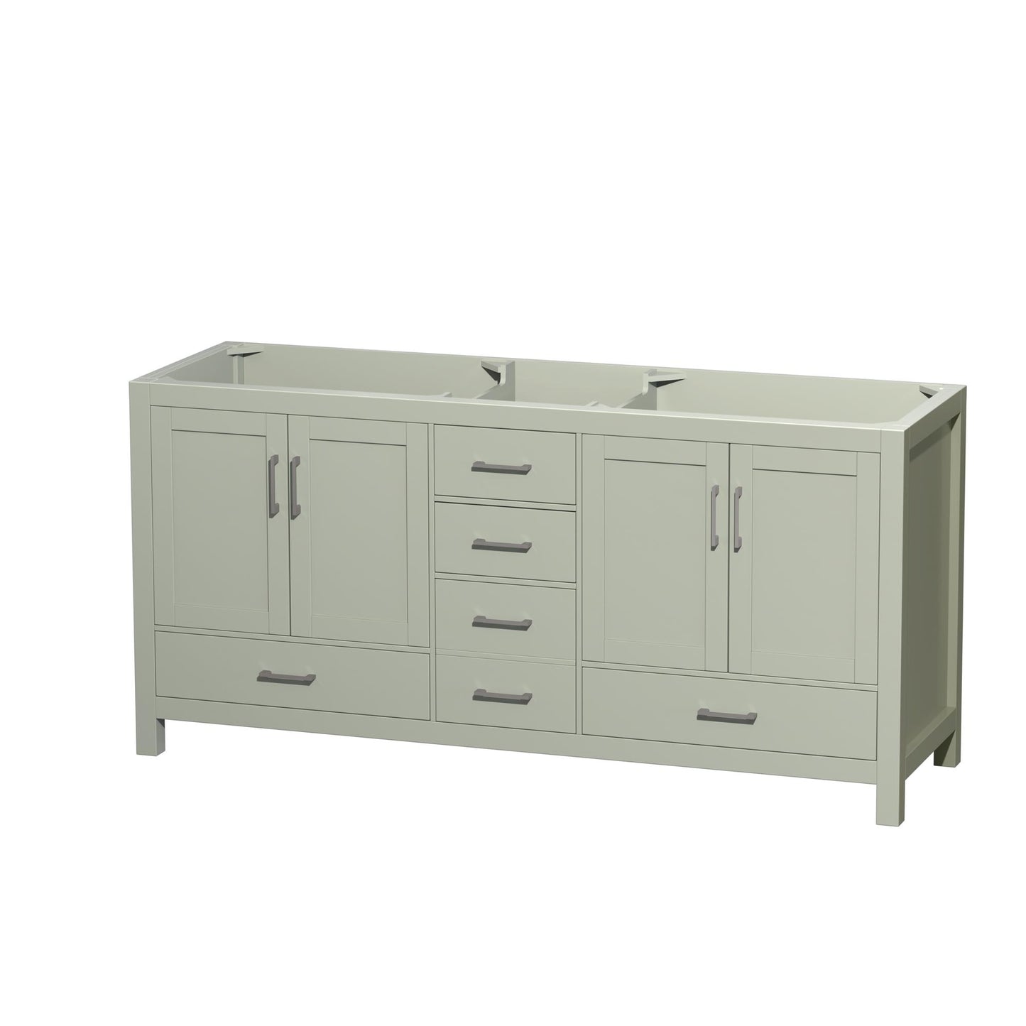 Sheffield Bathroom Vanity Cabinet 72 inch Double Sink