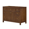 Custom image for Dark Walnut with Brushed Gold Trim / No Mirror