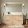 Custom image for Light Straw with Brushed Nickel Trim / Giotto Quartz / No Mirror