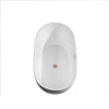 Custom image for White with Brushed Nickel Trim / 55