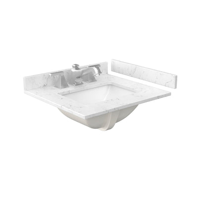 Countertop with Undermount Sink 24 inch 3-hole