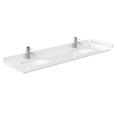 Countertop with Undermount Sink 72 inch Single hole
