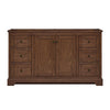 Custom image for Dark Walnut with Matte Black Trim / No Mirror