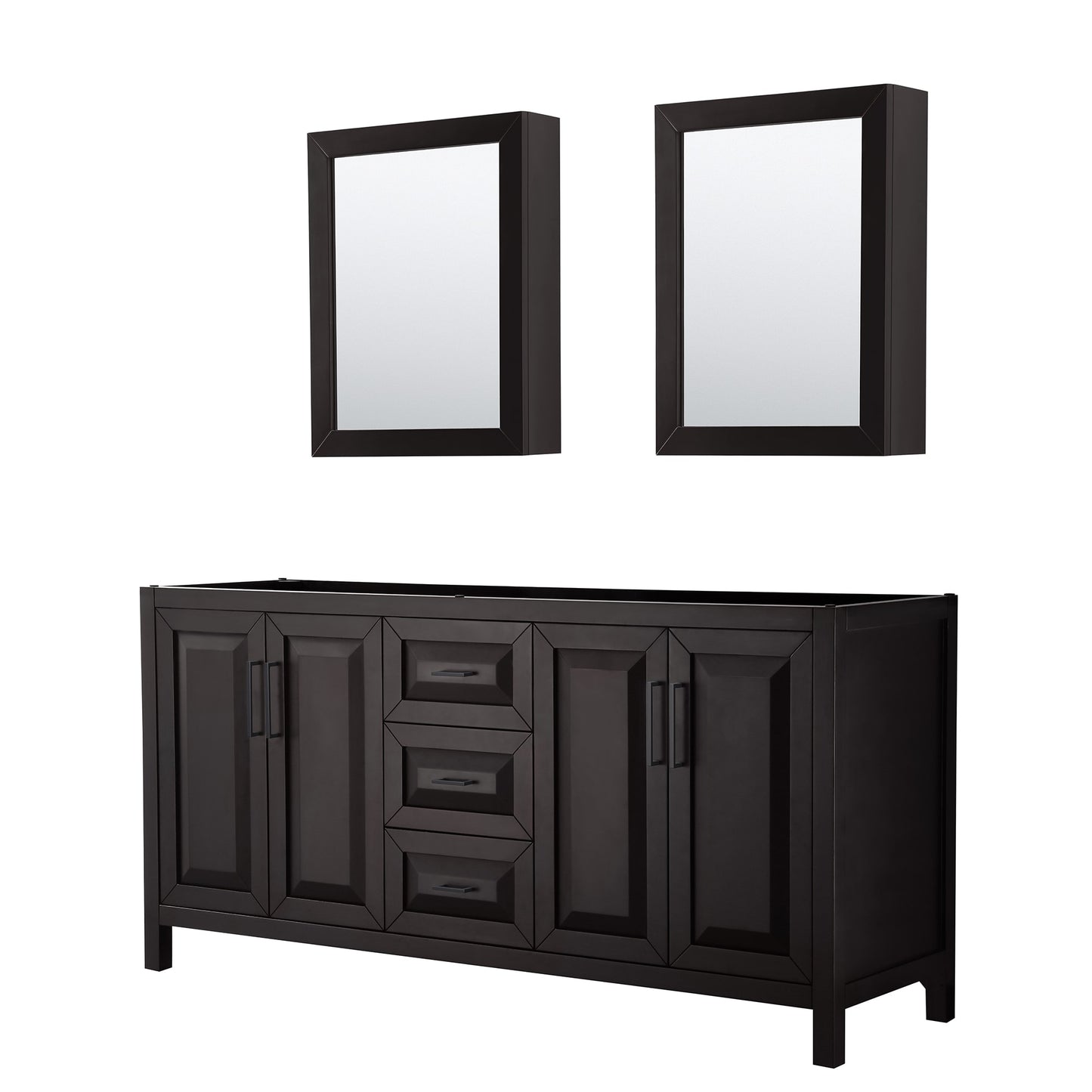 Daria Bathroom Vanity Cabinet 72 inch Double Sink