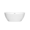 Custom image for White with Polished Chrome Trim / 55