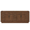 Custom image for Dark Oak with Matte Black Trim / No Mirror